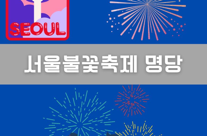 서울불꽃축제 명당 이미지
