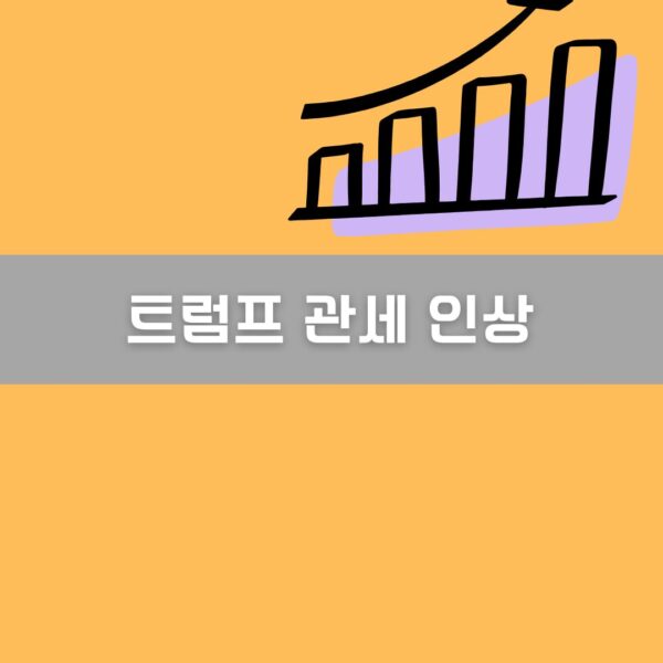 트럼프 관세 인상 이미지