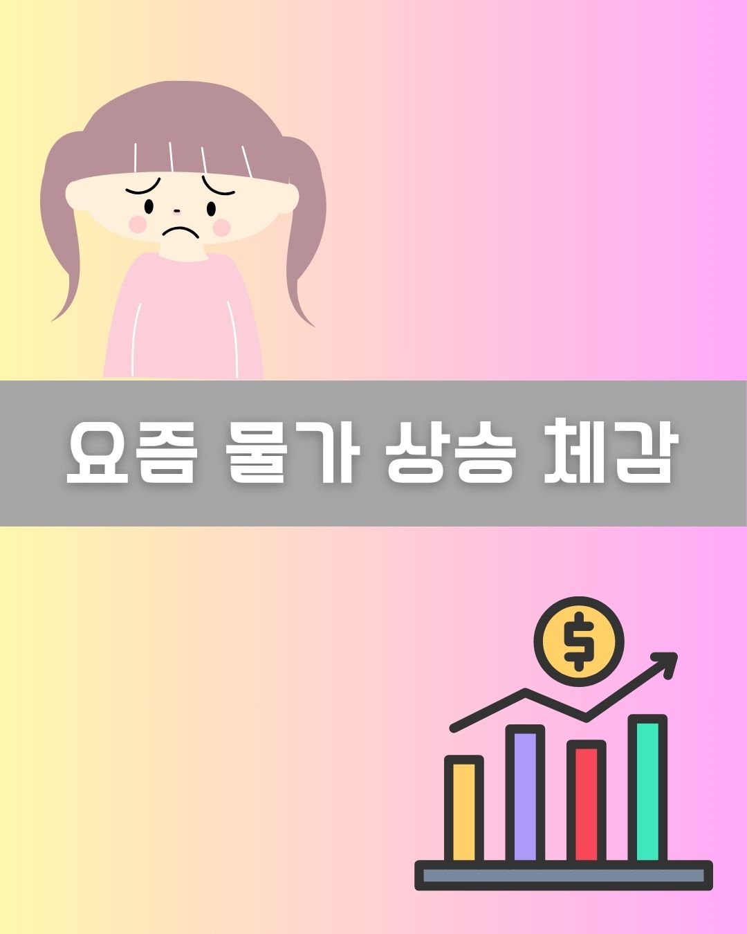 요즘 물가 상승 체감 이미지