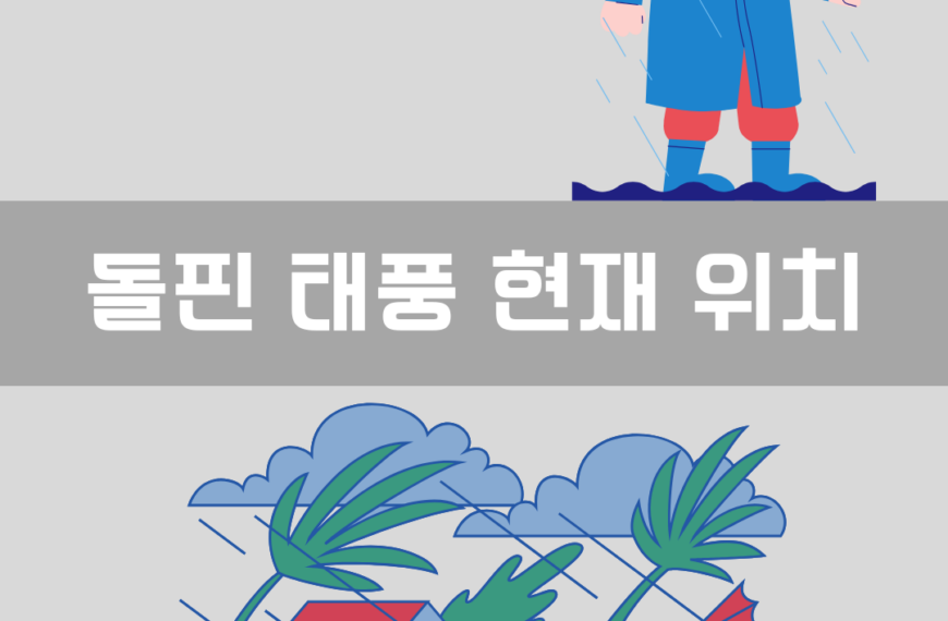 돌핀 태풍 현재 위치 이미지